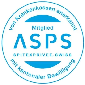Mitglied ASPS, von Krankenkassen anerkannt, mit kantonaler Bewilligung